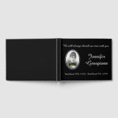 質素で悲しい悔やみや弔慰ゲストブック ゲストブック (全面)