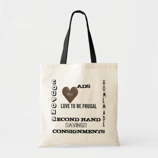 質素なバッグ トートバッグ (正面)