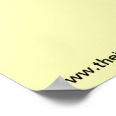 質素な提案ポスター（大） ポスター (角)