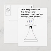 質素な ポストカード (正面/裏面)