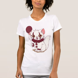 質素に Tシャツ