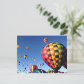 質量上昇バルーン ポストカード (スタンド正面)