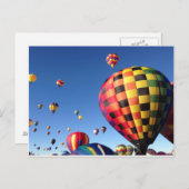 質量上昇バルーン ポストカード (正面/裏面)