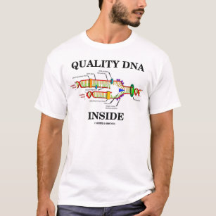 質DNAの内部(DNAの写し) Tシャツ