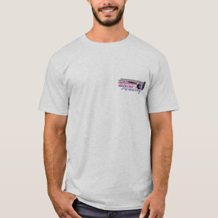 質T-の灰 Tシャツ