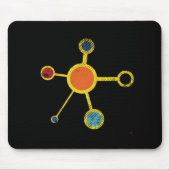 質v 2.0の分子 マウスパッド (正面)