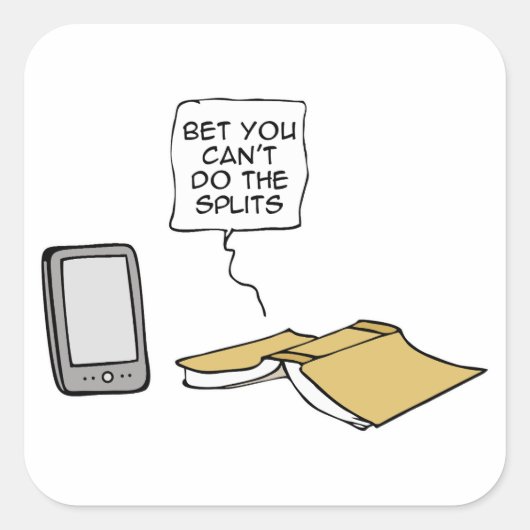 賭けては割り目ができない スクエアシール (正面)