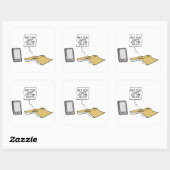 賭けては割り目ができない スクエアシール (シート)