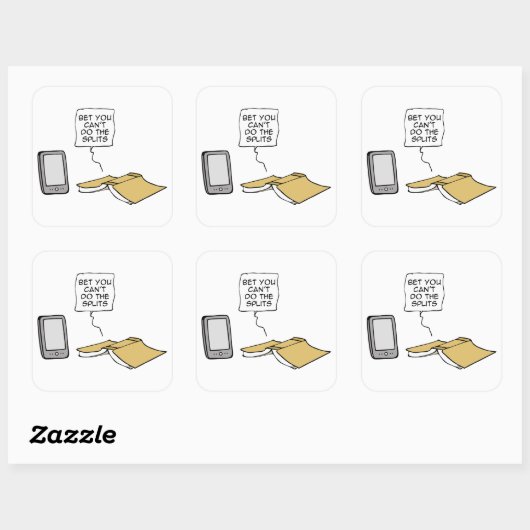 賭けては割り目ができない スクエアシール (シート)