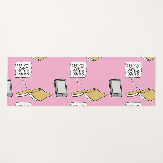 賭けては割り目ができない ヨガマット (正面(横))