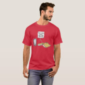 賭けては割り目ができない Tシャツ (正面フル)