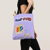 賭ける トートバッグ (クローズアップ)