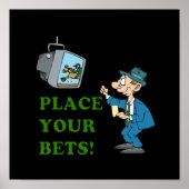 賭け金を出す ポスター (正面)