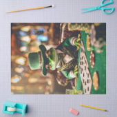 賭け金を置く,賭博カエル 薄葉紙 (クラフト)