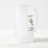 賭博のタイムのソーダIV フロストグラスビールジョッキ (正面右)