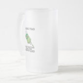 賭博のタイムのソーダIV フロストグラスビールジョッキ (正面左)