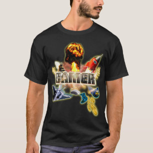 賭博のワイシャツ: ビデオゲームのテーマ(仕事のゲーマー) Tシャツ