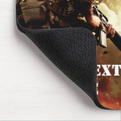 賭博の地上の戦闘の兵士 マウスパッド (コーナー)