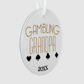 賭博の祖父 オーナメント (正面)