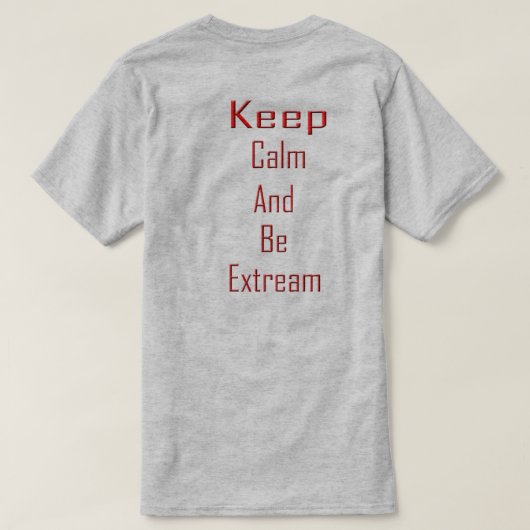 賭博のTシャツ Tシャツ (デザイン裏面)