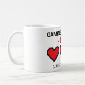 賭博は私の生命を台無しにしました! コーヒーマグカップ (左)