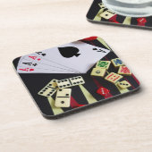 賭博カジノの賭博の部分 コースター (左側)