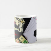 賭博カジノの賭博の部分 コーヒーマグカップ (中央)