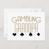 賭博グランパ ポストカード (正面/裏面)