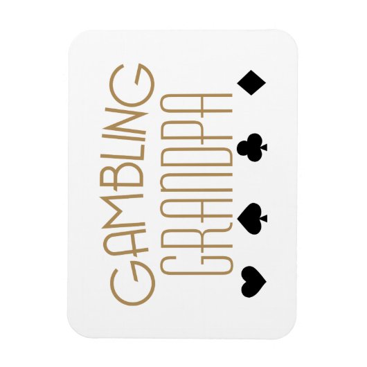 賭博グランパ マグネット (縦)