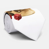 賭博スカル結婚の花婿 ネクタイ (ロール)