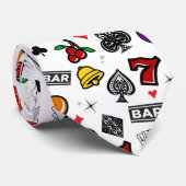 賭博スロットフルーツマシンバーラッキーセブンSpi ネクタイ (ロール)