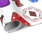 賭博スロットフルーツマシンバーラッキーセブンSpi ラッピングペーパー (ロールコーナー)