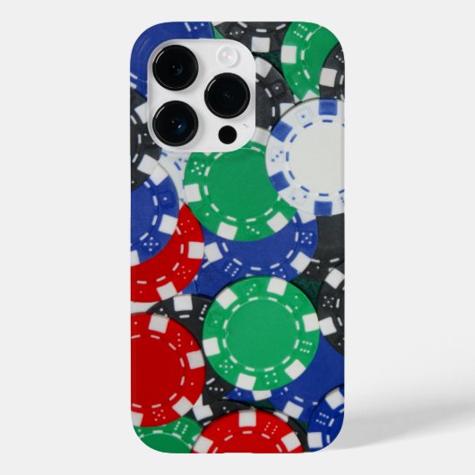 賭博チップ Case-Mate iPhoneケース (裏面)