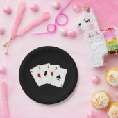 賭博パーティー紙遊プレートカード ペーパープレート (パーティー)