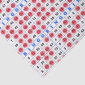 賭博ビンゴカードティッシュペーパー 薄葉紙 (詳細)