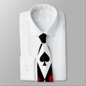 賭博ブラックジャックカードプレーヤーカジノラスベガス ネクタイ (タイ)