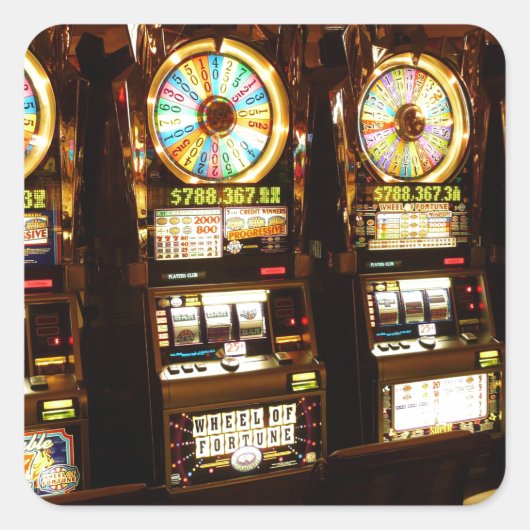 賭博マシンワンアームドバンディットマネーラスベガス スクエアシール (正面)