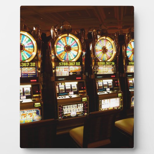 賭博マシンワンアームドバンディットマネーラスベガス フォトプラーク (正面)