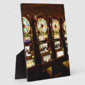 賭博マシンワンアームドバンディットマネーラスベガス フォトプラーク (側面)