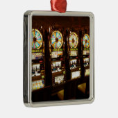 賭博マシンワンアームドバンディットマネーラスベガス メタルオーナメント (右)