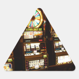 賭博マシンワンアームドバンディットマネーラスベガス 三角形シール