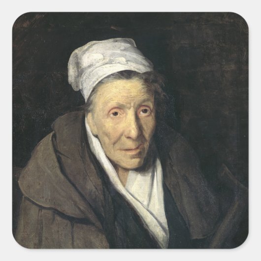 賭博マニアの女， 1819年～24年 スクエアシール (正面)