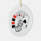 賭博モンテージ セラミックオーナメント (右)