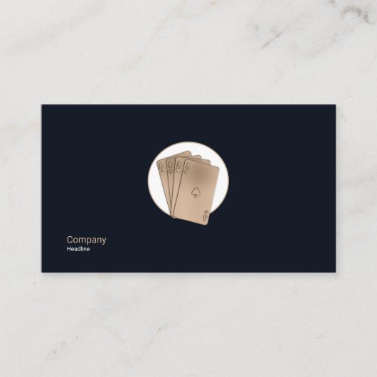 賭博名刺 名刺 (正面)