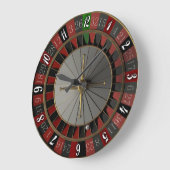 賭博場 ラージ壁時計 (傾斜)
