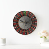 賭博場 ラージ壁時計 (ホーム)