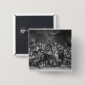 賭博家の場面 缶バッジ (正面&裏面)