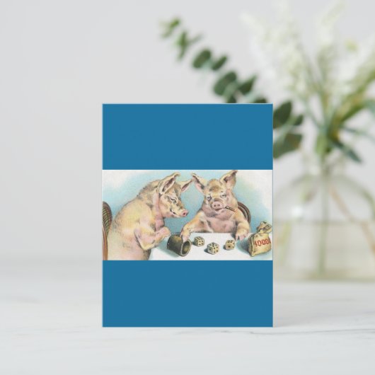 賭博豚 ポストカード (スタンド正面)