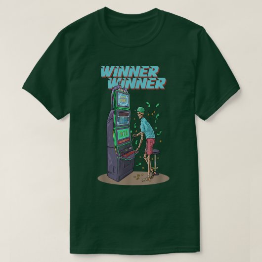 賭博骨格 Tシャツ (デザイン正面)