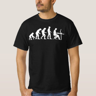 賭博、ゲーマー、コーダー、ハッカーのための進化 Tシャツ
